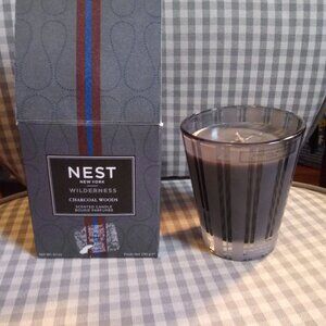 NEST New York Charcoal Woods Candle 8.1oz $48 NIB